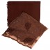 Cotton Half Net Stole- Brown